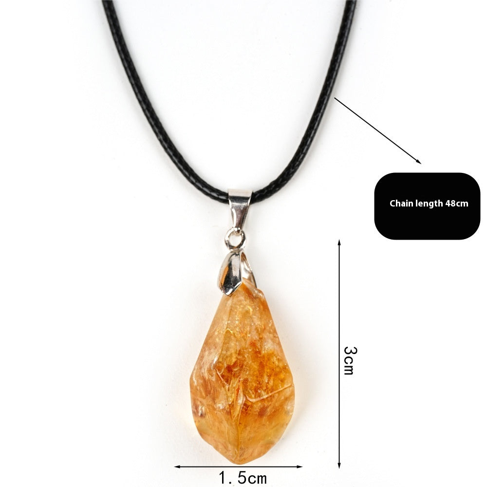Citrine Light Cluster Pendant by LUMEWARD