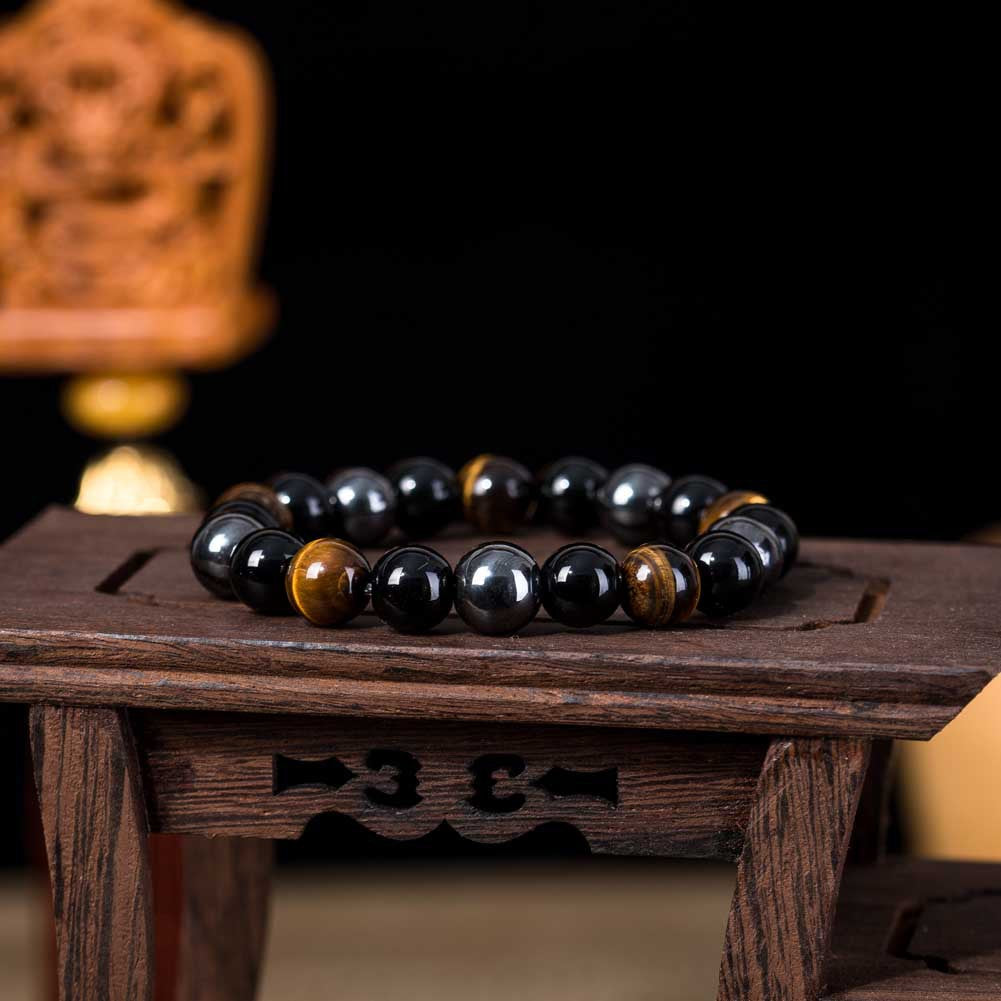 Tiger Eye Grounding Bracelet detail 3