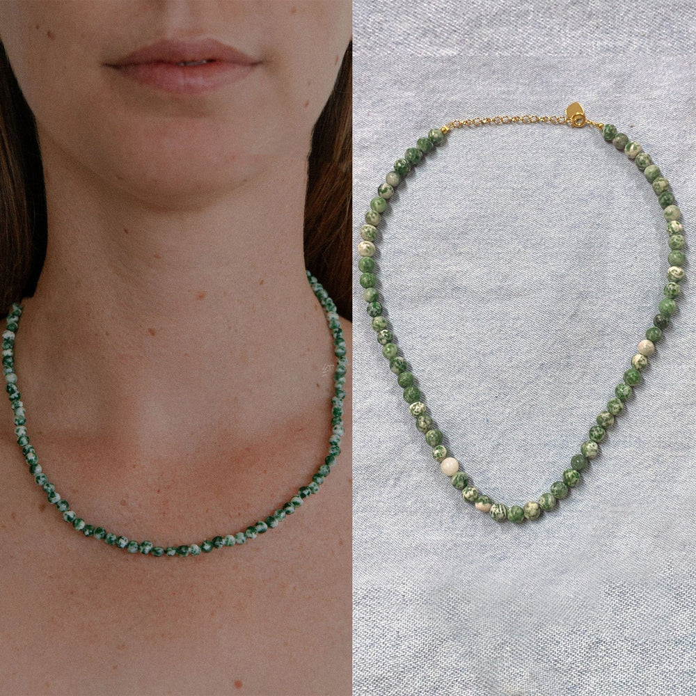 Turquoise Sky Strand Necklace by LUMEWARD